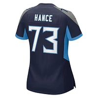 Maillot Nike Blake Hance bleu marine pour femme des Titans du Tennessee