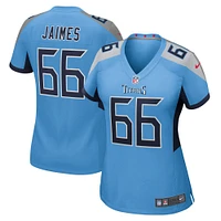 Women's Nike Brenden Jaimes  Light Blue Tennessee Titans Team Game Jersey