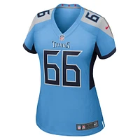 Women's Nike Brenden Jaimes  Light Blue Tennessee Titans Team Game Jersey