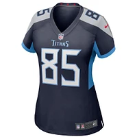 Maillot de joueur retraité Nike Derrick Mason pour femme, bleu marine, Tennessee Titans Game