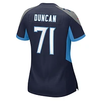 Maillot de match Nike Jaelyn Duncan bleu marine Tennessee Titans pour femme