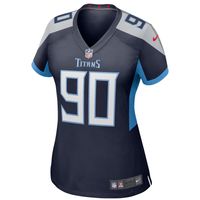 Women's Nike Jevon Kearse Navy Tennessee Titans Game Retired Player Jersey