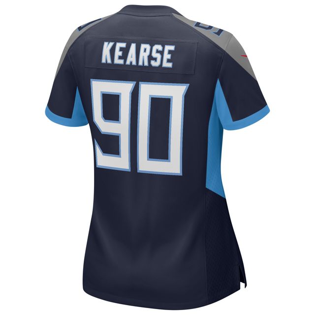 Maillot de joueur retraité Nike Jevon Kearse pour femme, bleu marine, Tennessee Titans Game