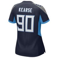 Women's Nike Jevon Kearse Navy Tennessee Titans Game Retired Player Jersey