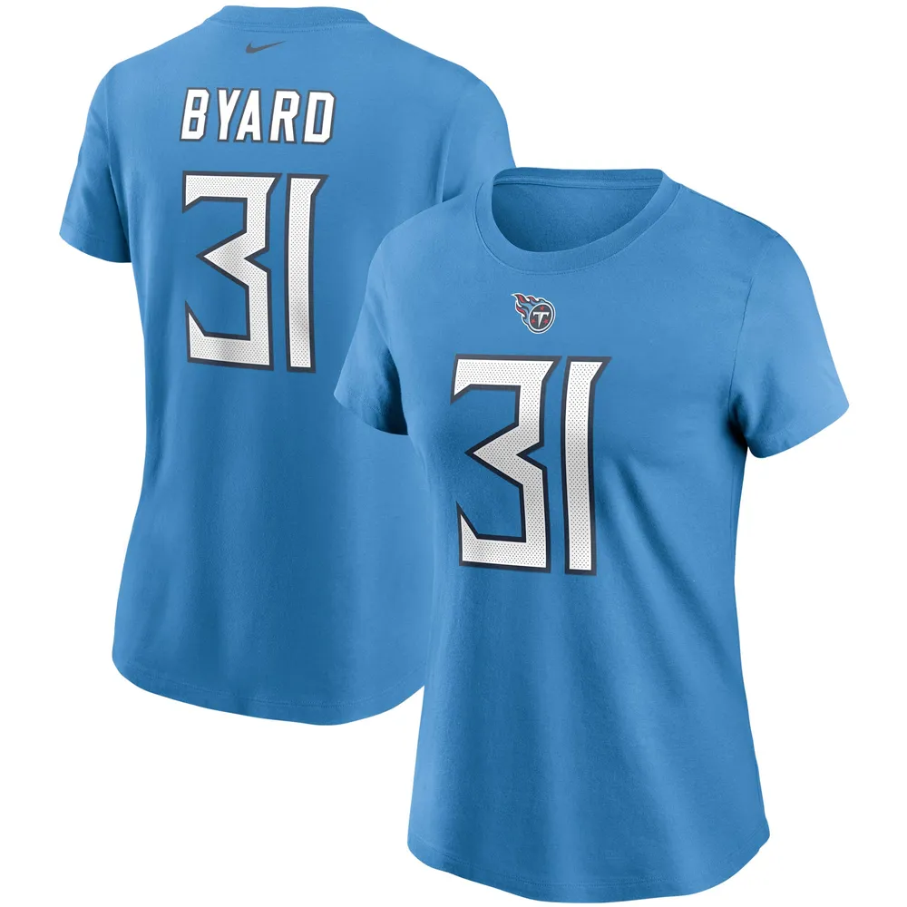 Lids Kevin Byard Tennessee Titans Nike Women's Name & Number T-Shirt -  Light Blue