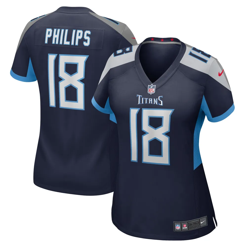 Volverse eco proteger Lids Kyle Philips Tennessee Titans Nike Women's Game Player Jersey - Navy |  Green Tree Mall