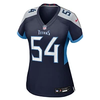 Maillot Nike Lorenzo Carter bleu marine pour femme des Titans du Tennessee