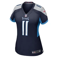 Maillot de match Nike Mason Rudolph bleu marine Tennessee Titans pour femme