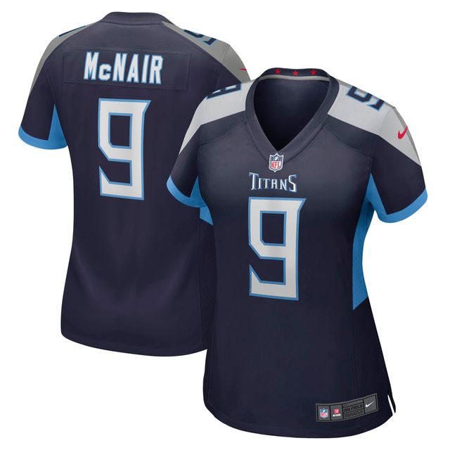 Maillot de joueur retraité Nike Steve McNair pour femme, bleu marine, Tennessee Titans Game