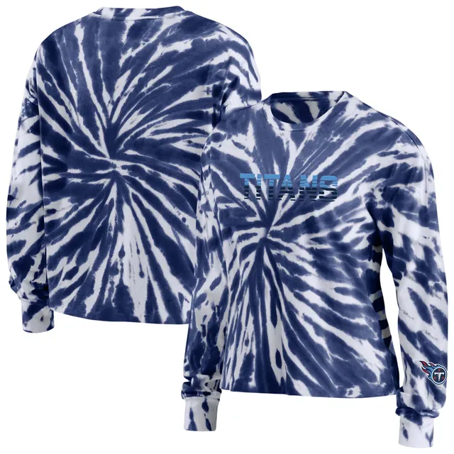 Lids Tennessee Titans New Era Women's Tie-Dye Long Sleeve T-Shirt