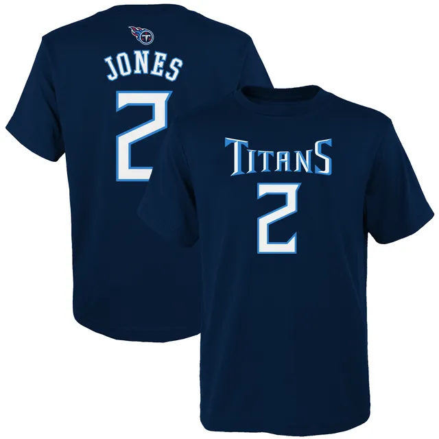 Outerstuff Preschool Justin Fields Navy Chicago Bears Mainliner Player Name & Number T-Shirt, Kids Unisex, Size: 4, Blue