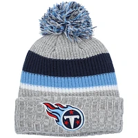 V107988 TITAN OTC NFL Youth Heather Cuffed Pom Knit HATYTHNIT