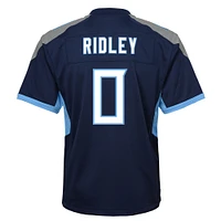 Youth Nike Calvin Ridley Navy Tennessee Titans Team Game Jersey