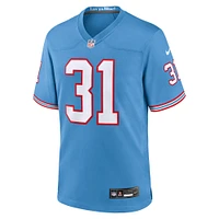 Maillot de match Nike Kevin Byard pour jeunes des Titans du Tennessee, bleu clair