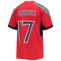 Nike Youth Nike Ryan Tannehill Red Tennessee Titans Inverted Team