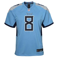 Youth Nike Will Levis Light Blue Tennessee Titans Alternate Game Jersey