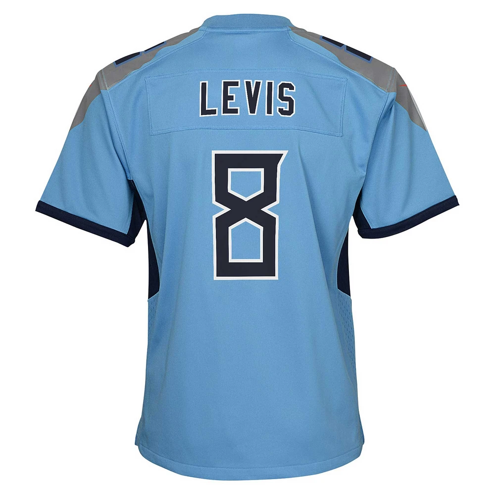 Youth Nike Will Levis Light Blue Tennessee Titans Alternate Game Jersey