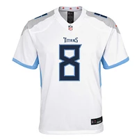 Youth Nike Will Levis White Tennessee Titans Game Jersey