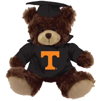 Tennessee Volunteers 12'' Graduation Plush Bear - Black/Brown