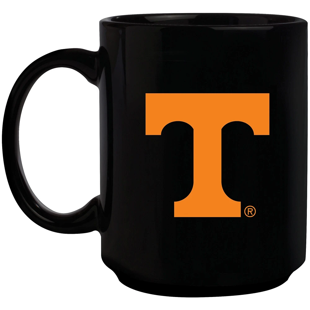 Black Tennessee Volunteers 15oz. Primary Logo Mug