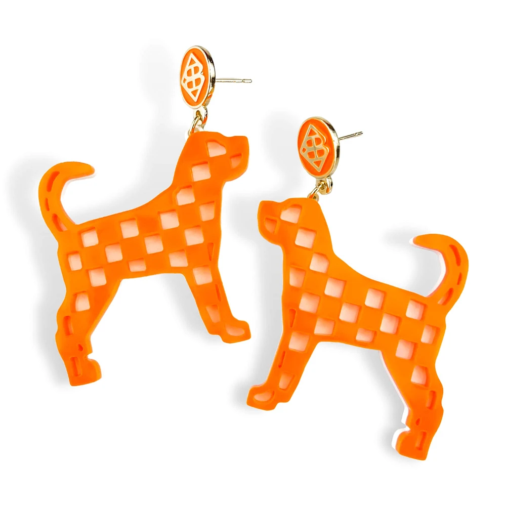 Brianna Cannon Tennessee Volunteers Grandes boucles d'oreilles mascotte