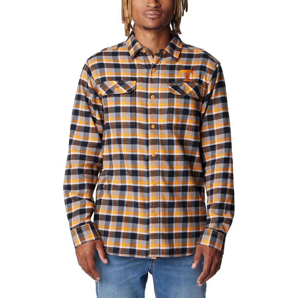 Columbia  Tennessee Orange Volunteers Flare Gun Flannel Long Sleeve Shirt