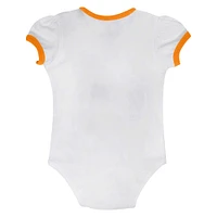 Girls Newborn & Infant Tennessee Volunteers Two-Piece Love My Team Bodysuit Skirt Set