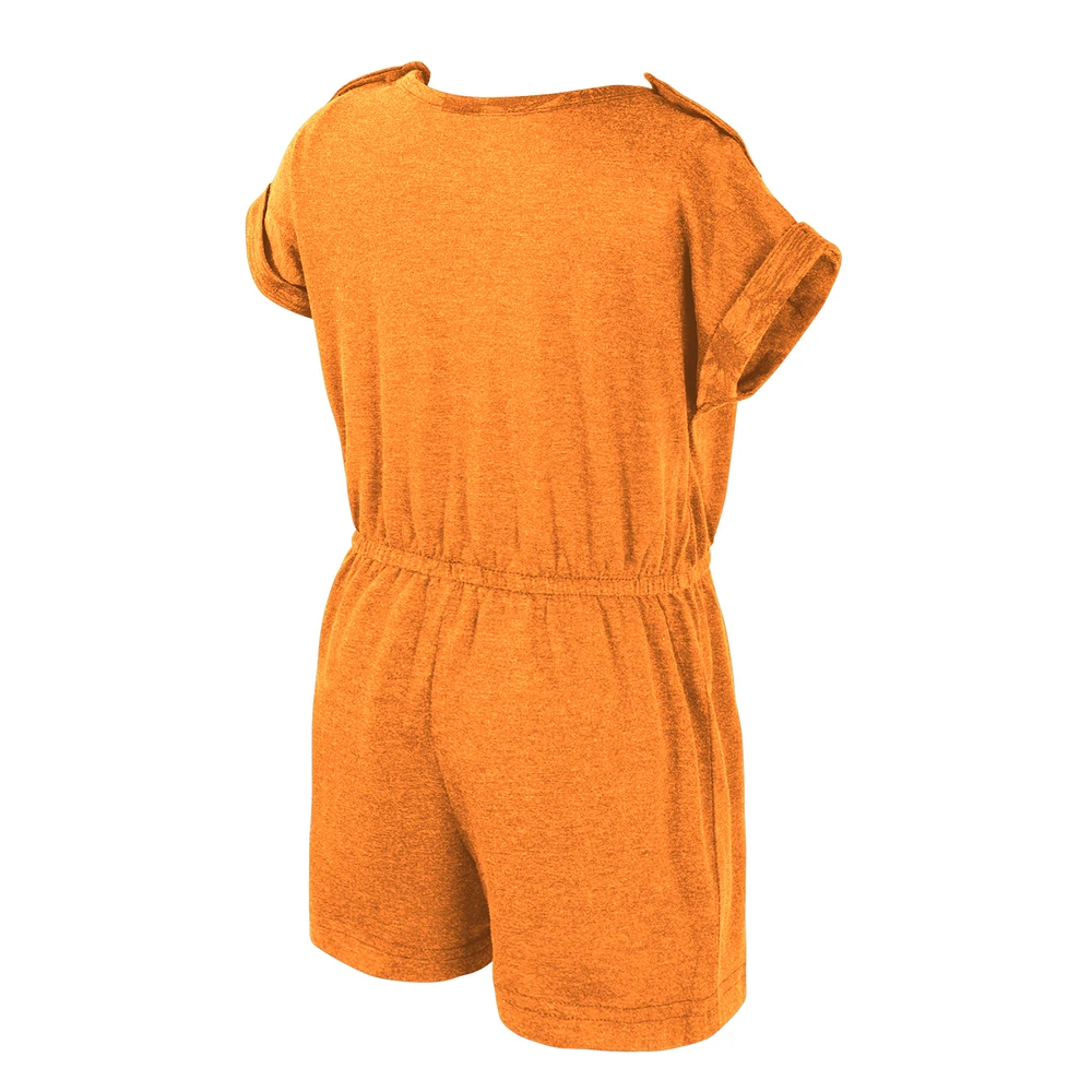 Girls Toddler Colosseum  Tennessee Orange Volunteers Cinder Romper