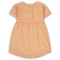 Girl's Toddler Tennessee Orange Volunteers Striped Dress with Pockets