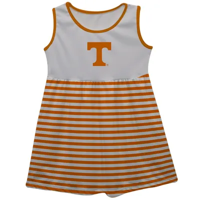 Tennessee Volunteers Girls Youth Tank Top Dress - White