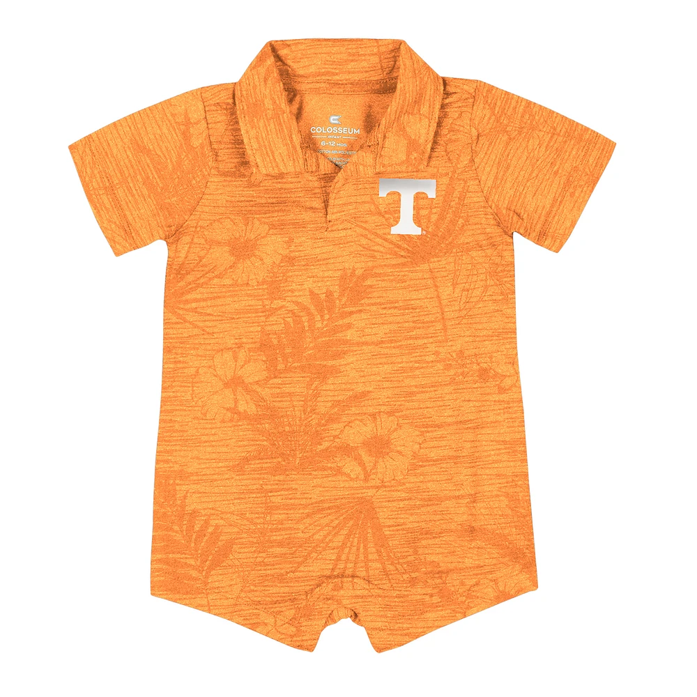 Infant Colosseum  Tennessee Orange Volunteers Fern Romper