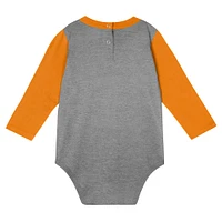 Infant Tennessee Orange Volunteers Double Up Long Sleeve Bodysuit & Pant Set