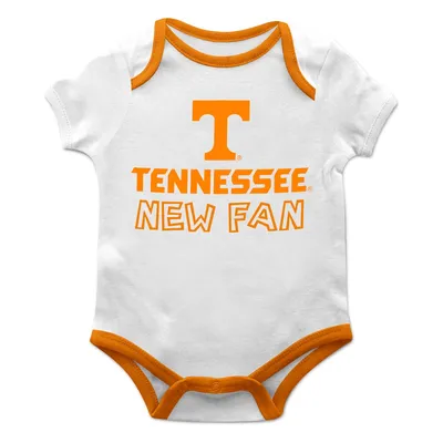 Tennessee Volunteers Infant New Fan Bodysuit - White