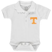 Infant White Tennessee Volunteers Polo Bodysuit