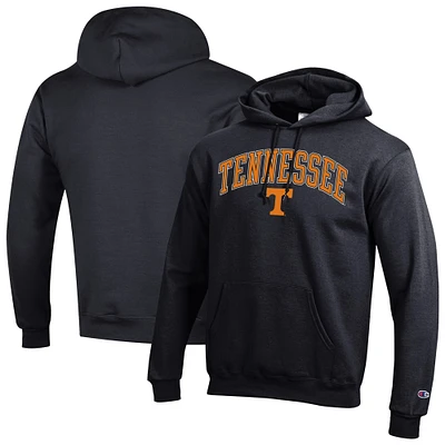 Men's Champion  Black Tennessee Volunteers Arch Over Logo Pullover Hoodie