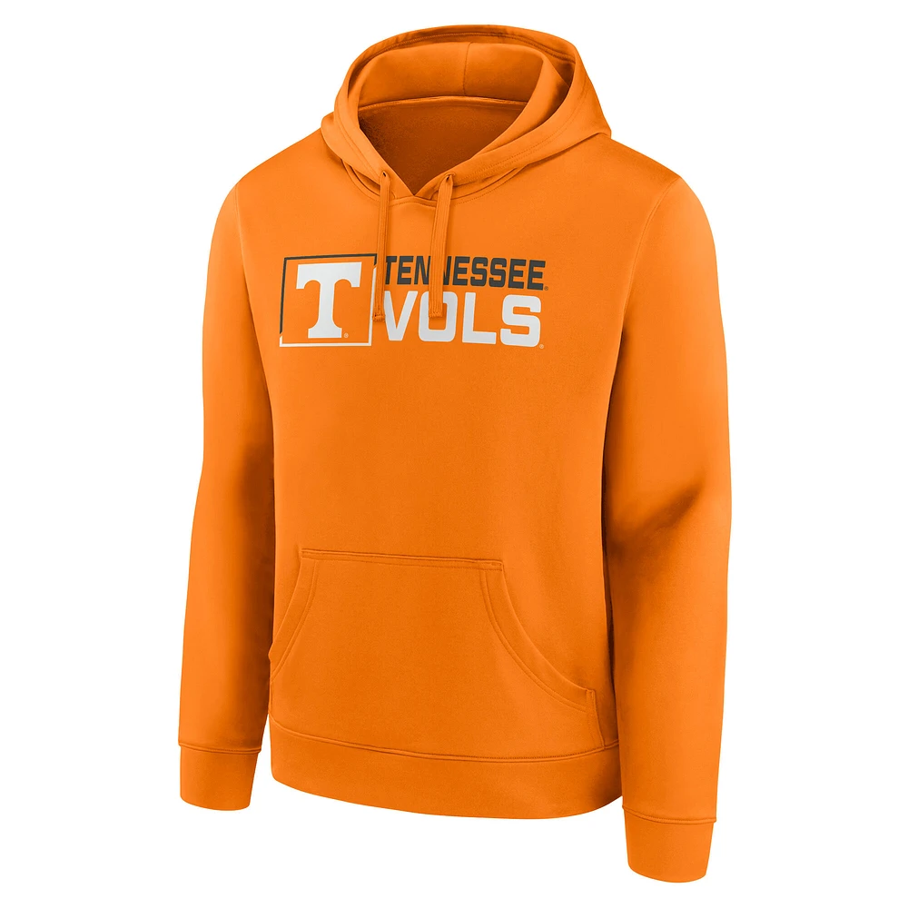 Men's Fanatics  Tennessee Orange Volunteers Fleece Pullover Hoodie