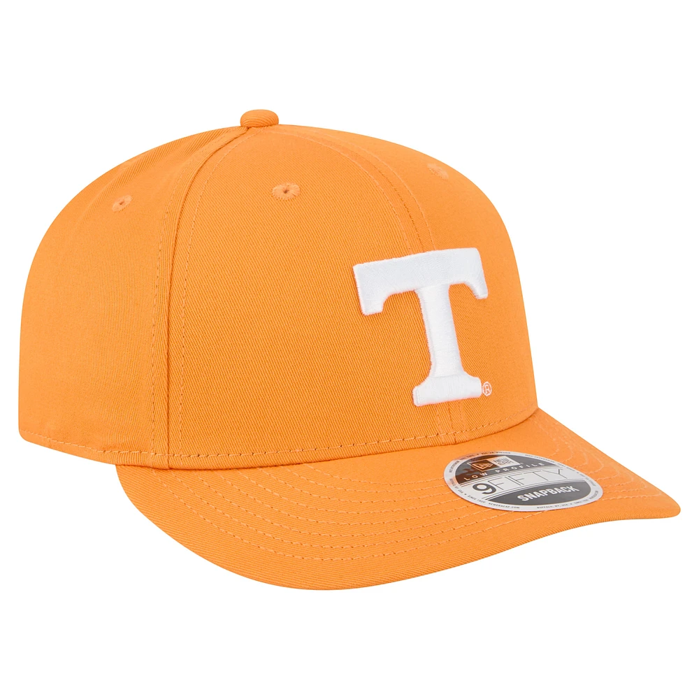 Men's New Era Tennessee Orange Tennessee Volunteers Low Profile 9FIFTY Snapback Hat
