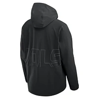 Men's Nike  Black Tennessee Volunteers Performance Full-Zip Woven Jacket