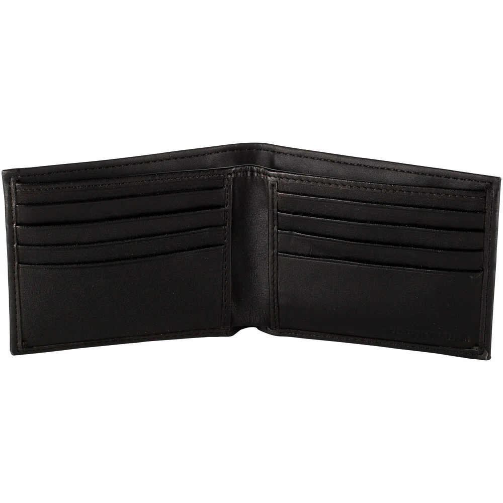 Men's Black Tennessee Volunteers Hybrid Bi-Fold Wallet