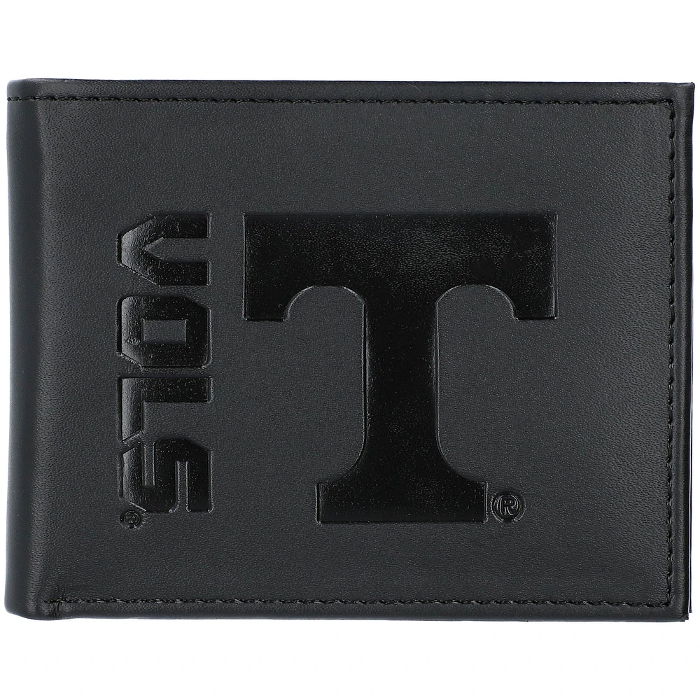 Men's Black Tennessee Volunteers Hybrid Bi-Fold Wallet