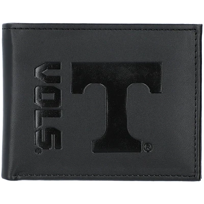 Men's Black Tennessee Volunteers Hybrid Bi-Fold Wallet