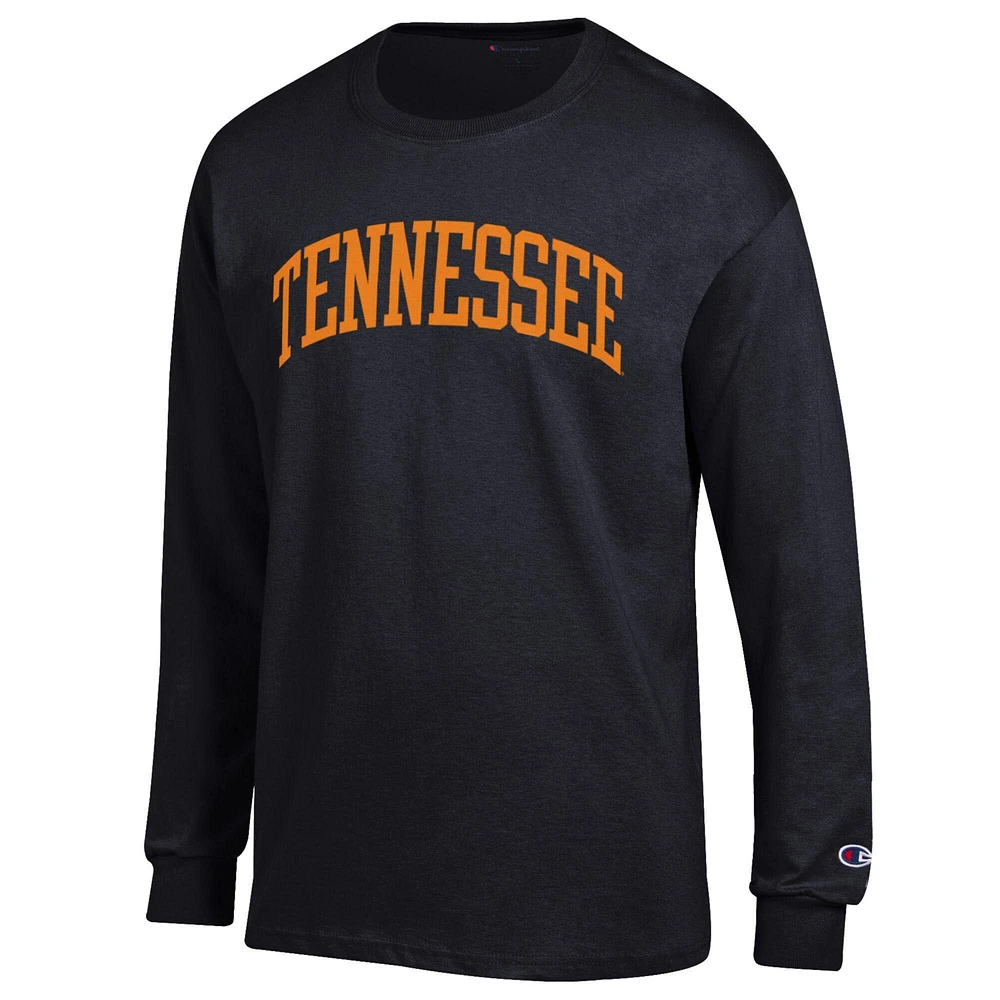 Men's Champion Tennessee Volunteers Basic Arch Long Sleeve T-Shirt