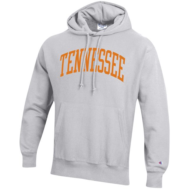 Chandail à capuchon armure inversée Champion Heathered Grey Tennessee Volunteers pour hommes