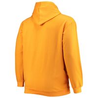 Men's Champion Tenn Orange Tennessee Volunteers Big & Tall Arch Over Logo Powerblend Pullover Hoodie