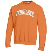 Men's Champion  Tennessee Orange Volunteers Basic Arch Fleece Pullover Sweatshirt