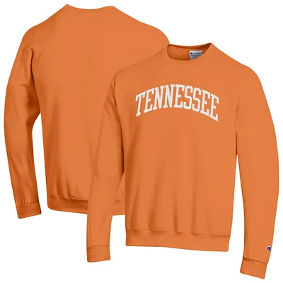 Men's Champion  Tennessee Orange Volunteers Basic Arch Fleece Pullover Sweatshirt