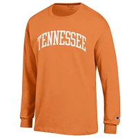 T-shirt à manches longues Basic Arch pour homme, Champion Tennessee Orange, Volunteers
