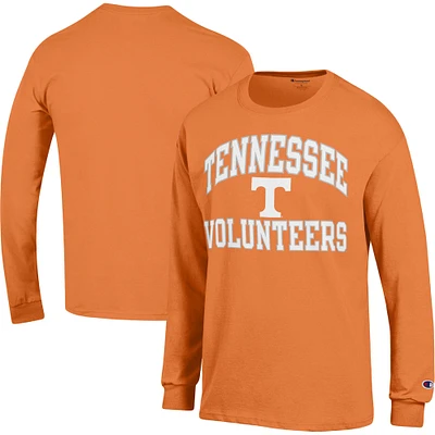 T-shirt à manches longues pour homme Champion Tennessee Orange Volunteers High Motor