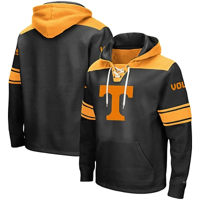 Sweat à capuche lacets Colosseum Tennessee Volunteers 2.0 noir pour hommes