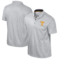 Men's Colosseum Black Tennessee Volunteers Big & Tall Marty Rival Polo